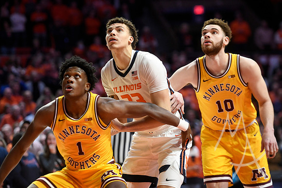 Minneosta Illinois Basketball