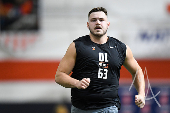 Illinois Pro Day Football