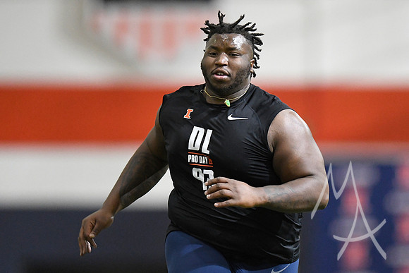 Illinois Pro Day Football