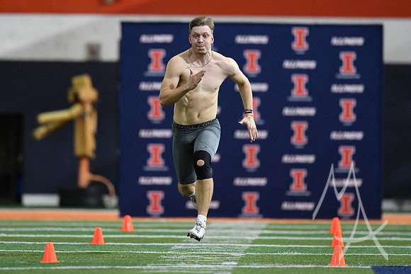 Illinois Pro Day Football
