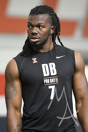 Illinois Pro Day Football