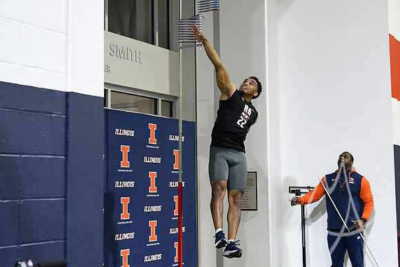 Illinois Pro Day Football