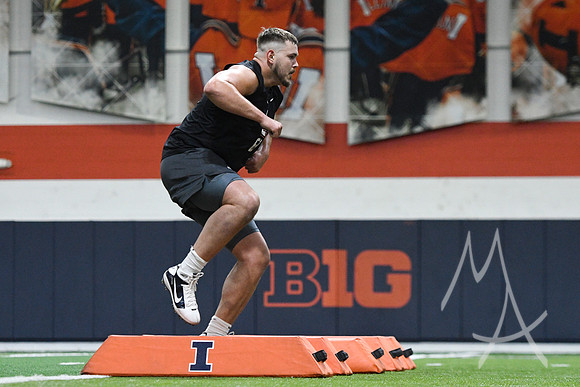 Illinois Pro Day Football