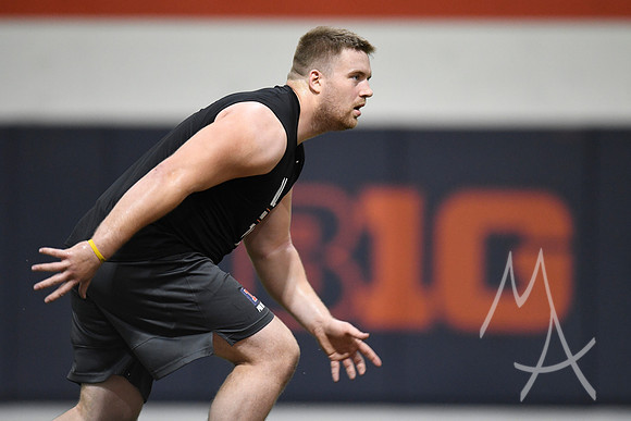 Illinois Pro Day Football