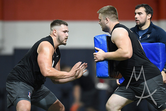 Illinois Pro Day Football