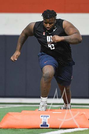 Illinois Pro Day Football