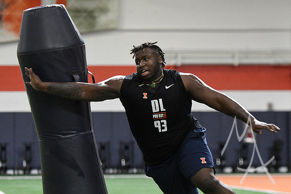 Illinois Pro Day Football
