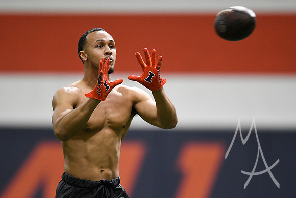 Illinois Pro Day Football