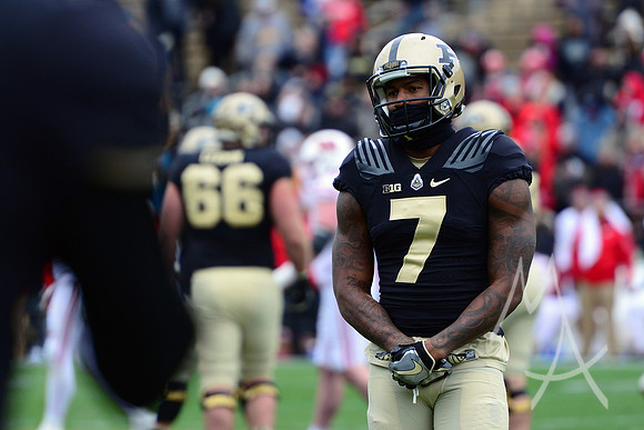 NCAA FOOTBALL: NOV 19 Wisconsin at Purdue
