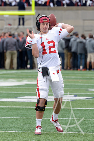 NCAA FOOTBALL: OCT 24 Wisconsin at Illinois
