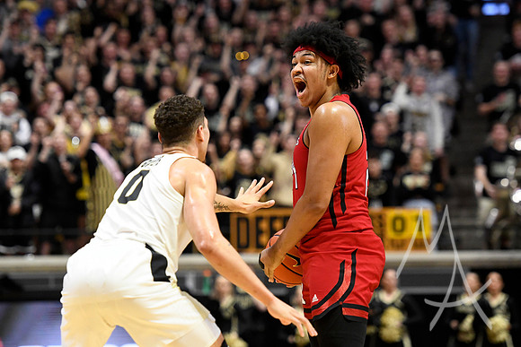 COLLEGE BASKETBALL: FEB 20 Rutgers at Purdue