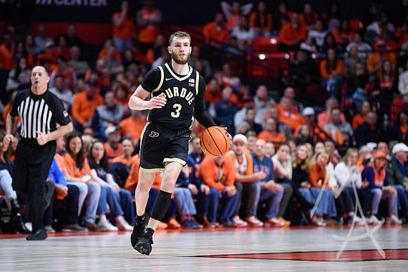 COLLEGE BASKETBALL: MAR 07 Purdue at Illinois