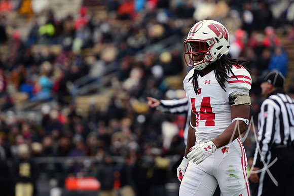 NCAA FOOTBALL: NOV 19 Wisconsin at Purdue