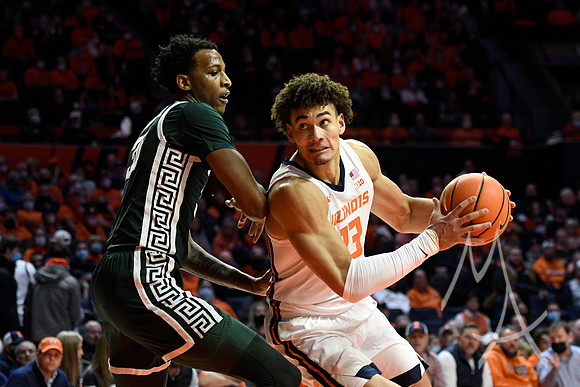 Michigan St Illinois Basketball