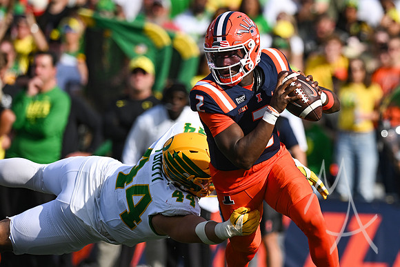 COLLEGE FOOTBALL: OCT 24 Oregon at Illinois