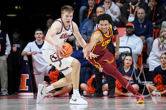 COLLEGE BASKETBALL: JAN 11 USC at Illinois