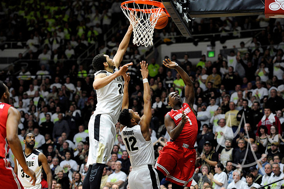 NCAA BASKETBALL: JAN 21 Ohio State at Purdue