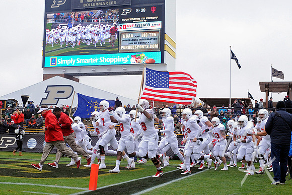 NCAA FOOTBALL: NOV 28 Indiana at Purdue