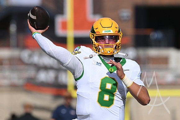 COLLEGE FOOTBALL: OCT 24 Oregon at Illinois