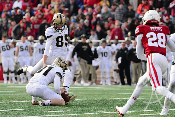 NCAA FOOTBALL: NOV 26 Purdue at Indiana