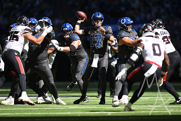 NFL: SEP 27 Texans at Colts