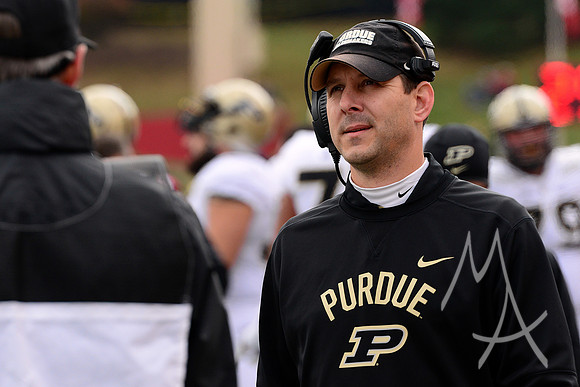 NCAA FOOTBALL: NOV 26 Purdue at Indiana