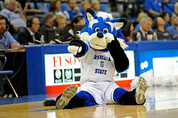 NCAA BASKETBALL: FEB 21 Wichita State at Indiana State