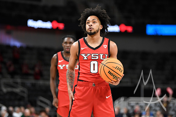 COLLEGE BASKETBALL: MAR 10 Horizon League Championship Cleveland State vs Youngstown State