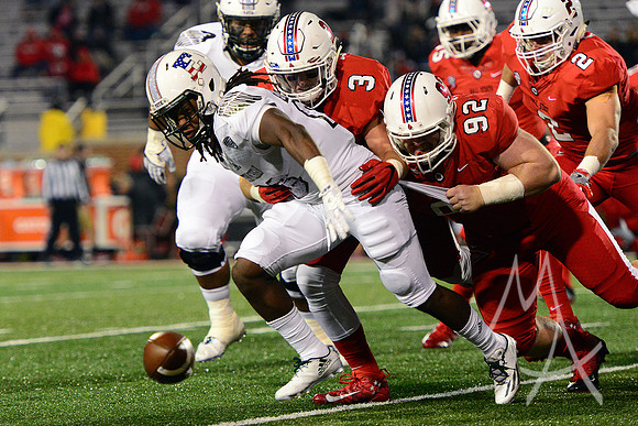 NCAA FOOTBALL: NOV 08 Eastern Michigan at Ball State