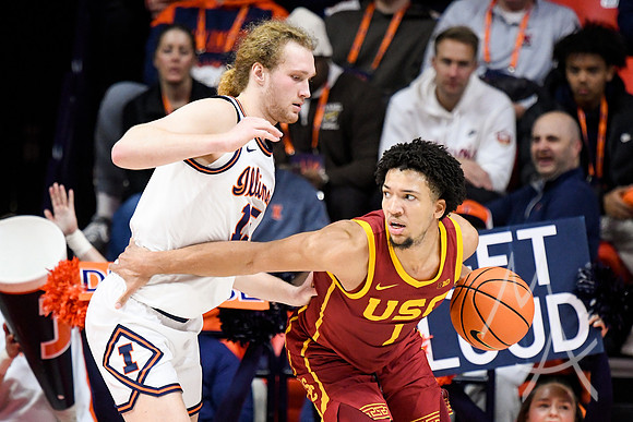 COLLEGE BASKETBALL: JAN 11 USC at Illinois