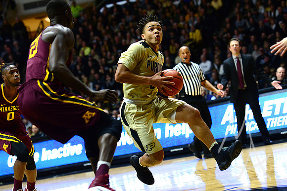 NCAA BASKETBALL: JAN 01 Minnesota at Purdue