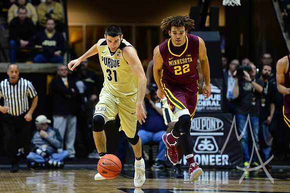 NCAA BASKETBALL: JAN 01 Minnesota at Purdue