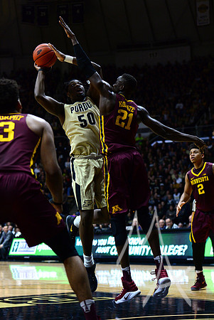 NCAA BASKETBALL: JAN 01 Minnesota at Purdue