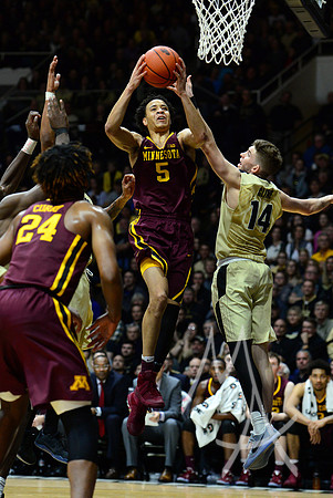 NCAA BASKETBALL: JAN 01 Minnesota at Purdue