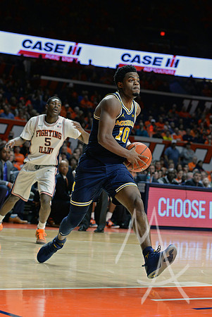 NCAA BASKETBALL: JAN 11 Michigan at Illinois