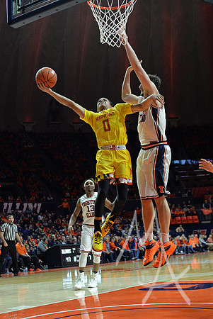 NCAA BASKETBALL: JAN 14 Maryland at Illinois