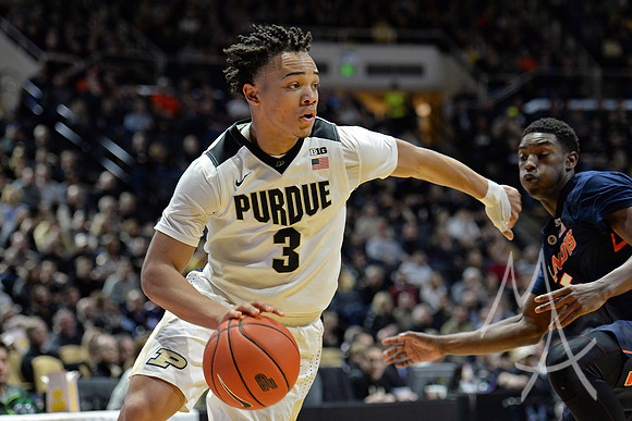 NCAA BASKETBALL: JAN 17 Illinois at Purdue