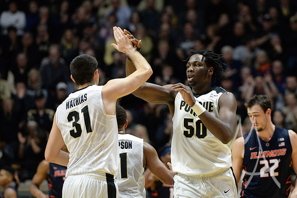NCAA BASKETBALL: JAN 17 Illinois at Purdue
