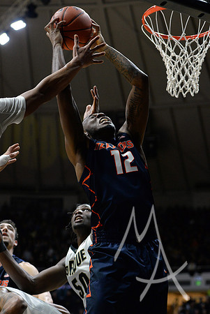 NCAA BASKETBALL: JAN 17 Illinois at Purdue