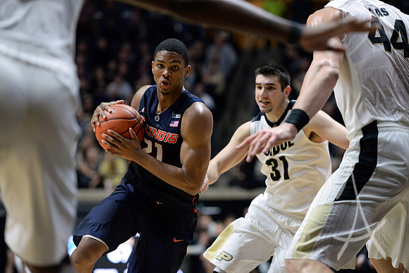 NCAA BASKETBALL: JAN 17 Illinois at Purdue