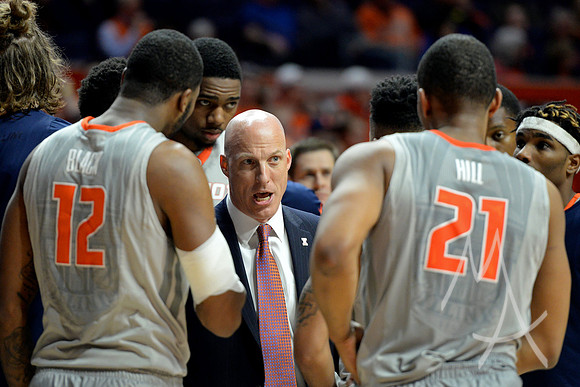 NCAA BASKETBALL: JAN 25 Iowa at Illinois