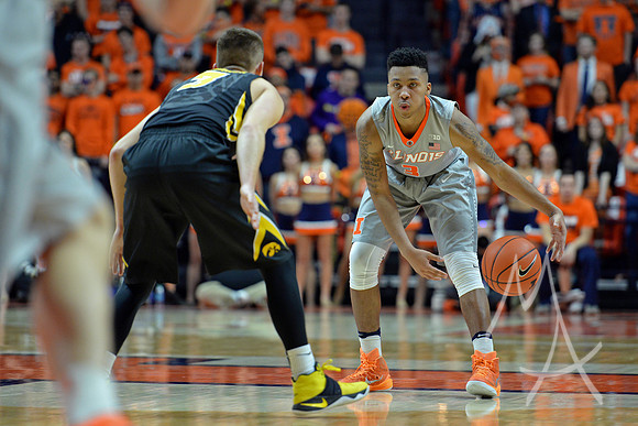 NCAA BASKETBALL: JAN 25 Iowa at Illinois