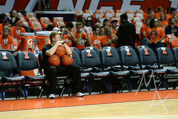 COLLEGE BASKETBALL: JAN 25 Iowa at Illinois