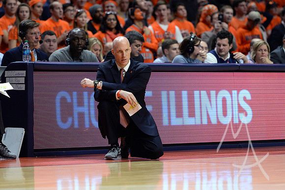 COLLEGE BASKETBALL: JAN 25 Iowa at Illinois