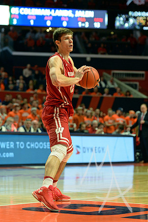 COLLEGE BASKETBALL: JAN 31 Wisconsin at Illinois