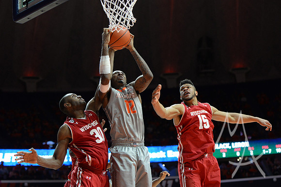 COLLEGE BASKETBALL: JAN 31 Wisconsin at Illinois