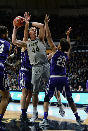 COLLEGE BASKETBALL: FEB 01 Northwestern at Purdue