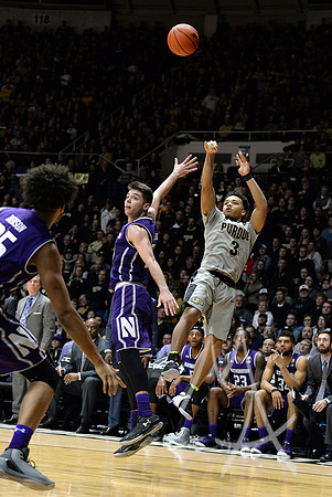 COLLEGE BASKETBALL: FEB 01 Northwestern at Purdue