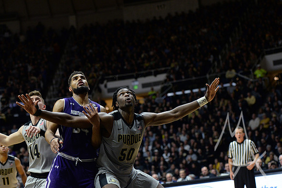 COLLEGE BASKETBALL: FEB 01 Northwestern at Purdue