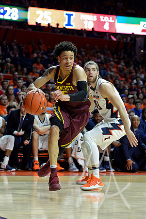 COLLEGE BASKETBALL: FEB 04 Minnesota at Illinois